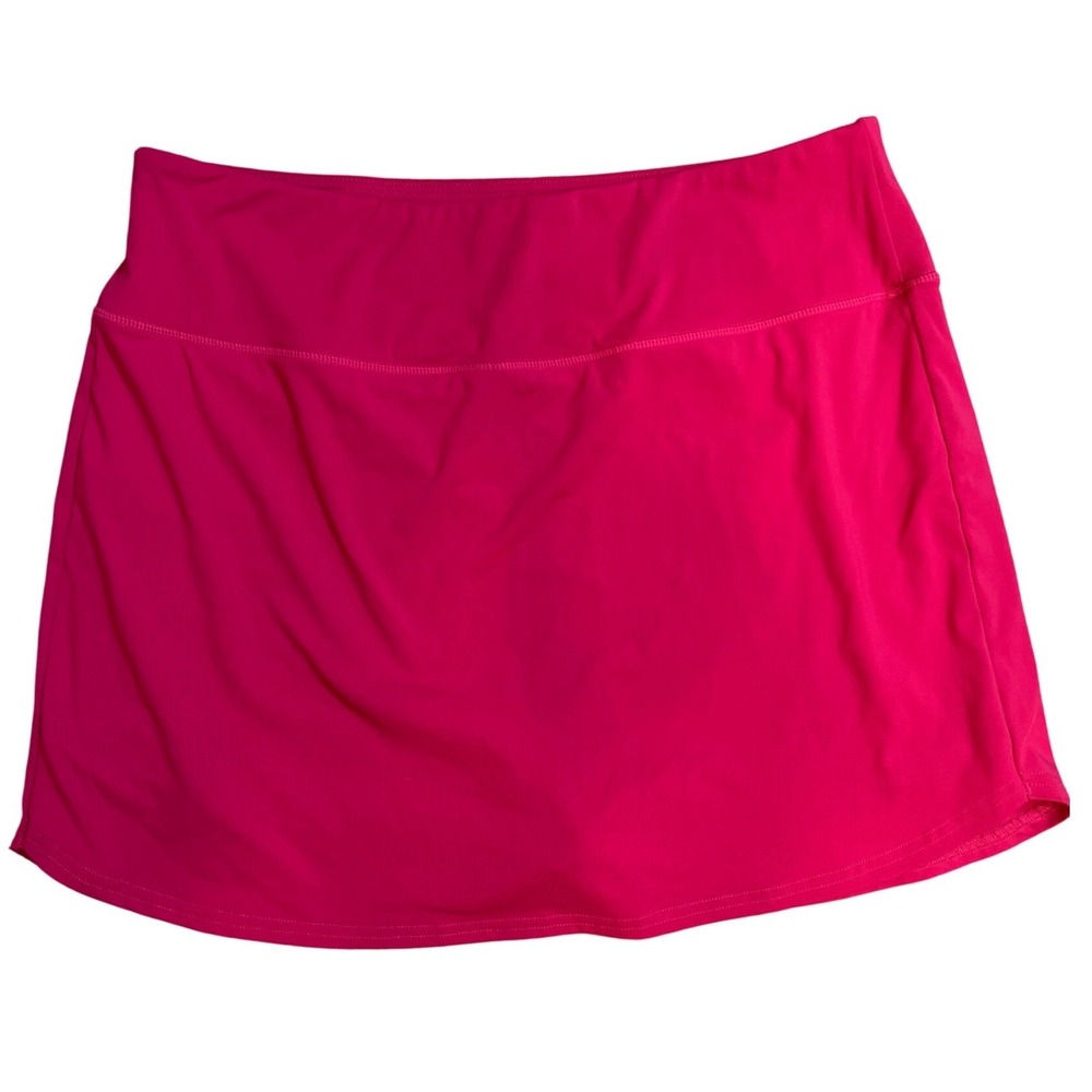 Gradual Womens 2XL Hot Pink Athletic Skort Tennis Golf Skirt Built-in Shorts New - Picture 2 of 4